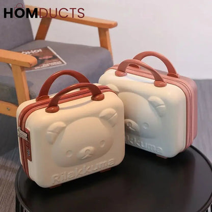 Cute & Compact Travel Cosmetic Bag | Durable Makeup Handbag