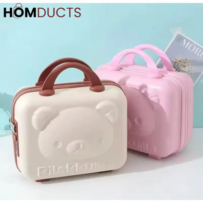 Cute & Compact Travel Cosmetic Bag | Durable Makeup Handbag