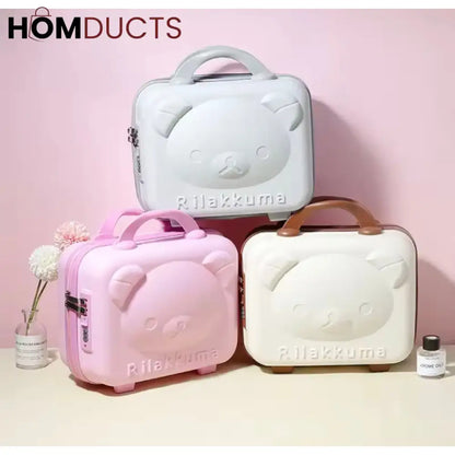 Cute & Compact Travel Cosmetic Bag | Durable Makeup Handbag