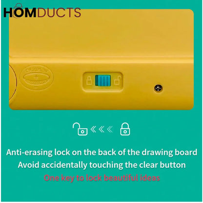 Cute Dragon LCD Writing Tablet – Eye Protection Digital Drawing & Learning Board for Kids