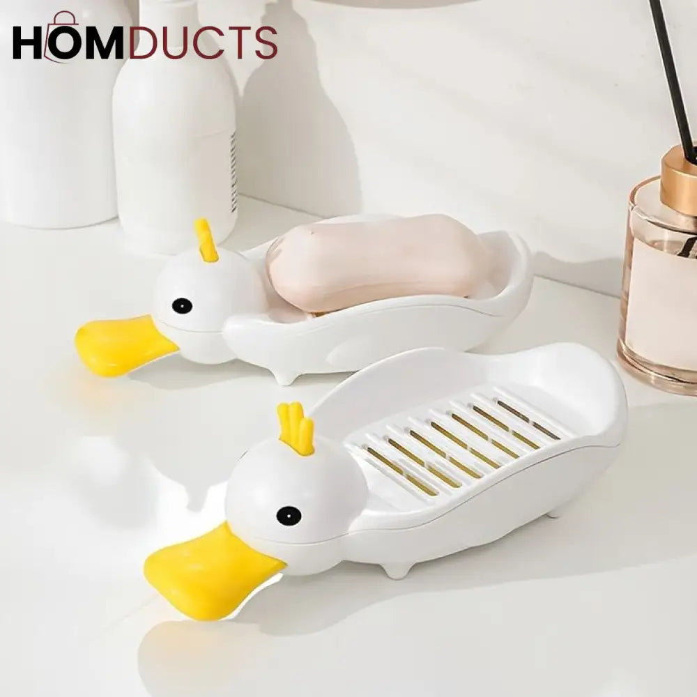 Cute Duck Drain Soap Dish