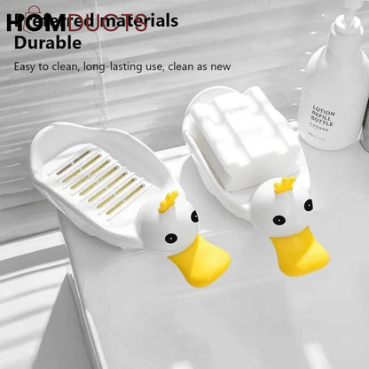 Cute Duck Drain Soap Dish
