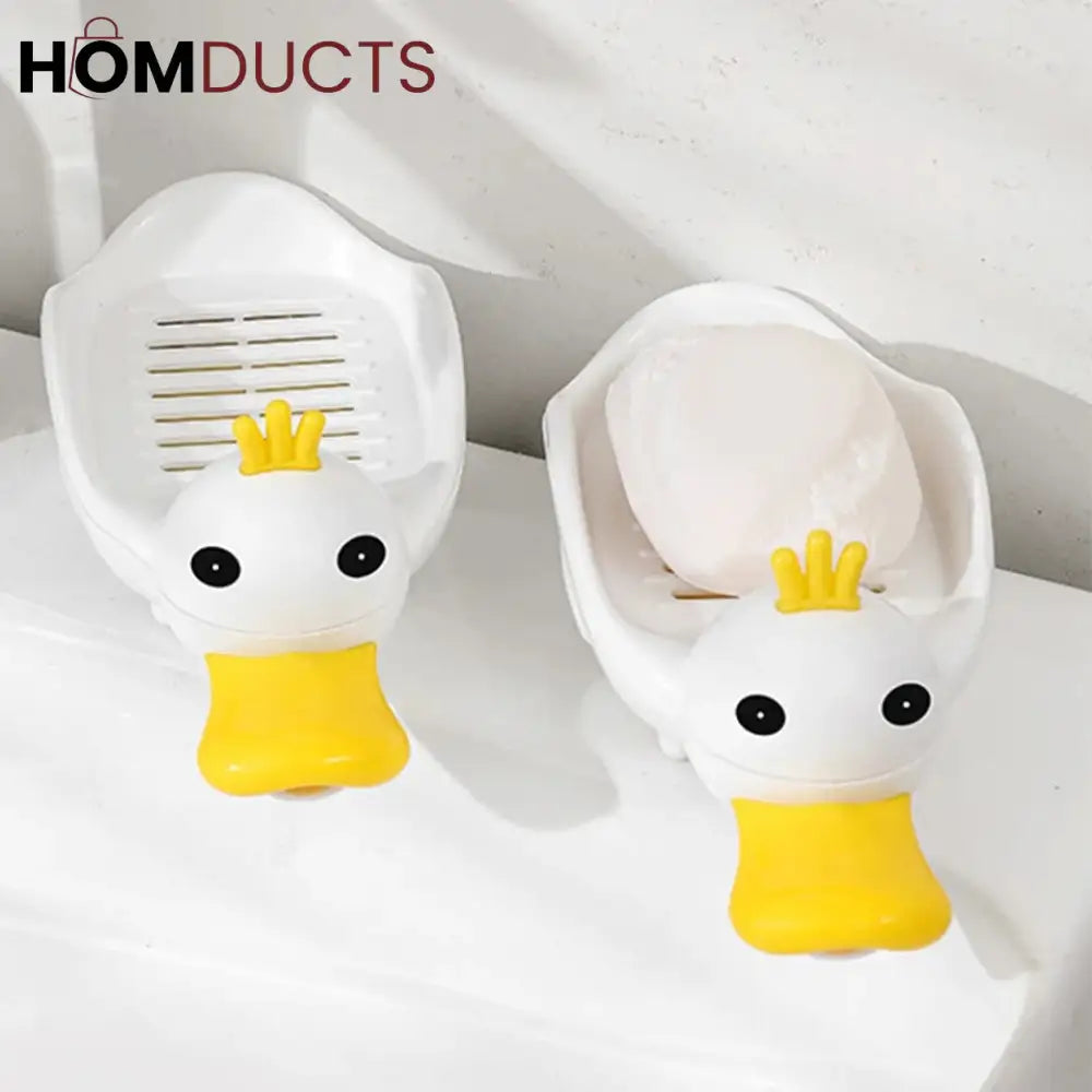 Cute Duck Drain Soap Dish