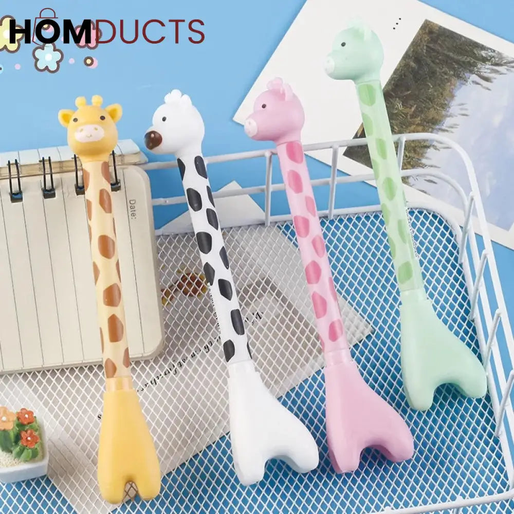 Cute Giraffe Shaped Gel Pen