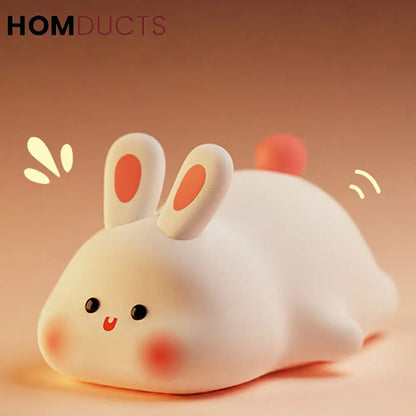 Cute Rabbit Silicone Lamp