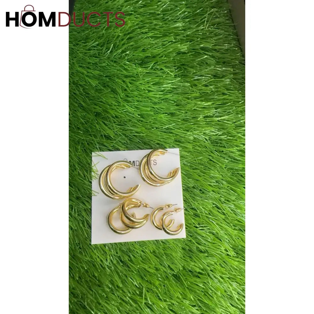 Day to Day Casual Studs (3pcs)