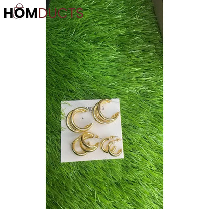 Day to Day Casual Studs (3pcs)