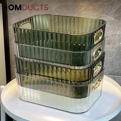 Desktop Acrylic Organizer Baskets