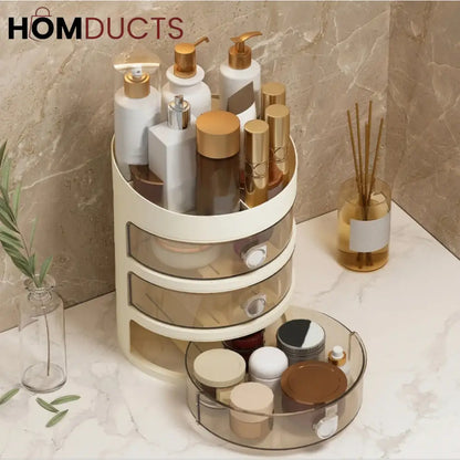 Desktop Multi Drawer Jewelry And Cosmetic Organizer