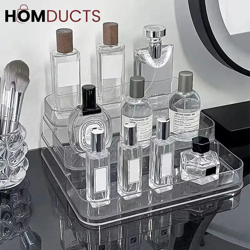 Desktop Perfume And Cosmetic Organizer