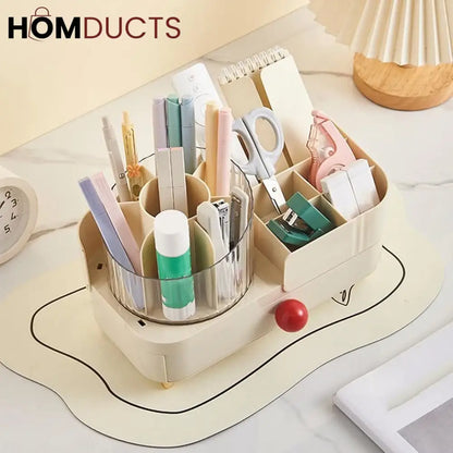 Desktop Rotating Cosmetic Organizer