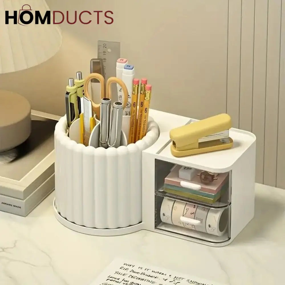 Desktop Rotating Stationery Holder