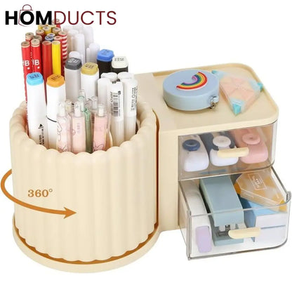 Desktop Rotating Stationery Holder