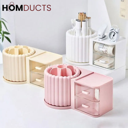 Desktop Rotating Stationery Holder