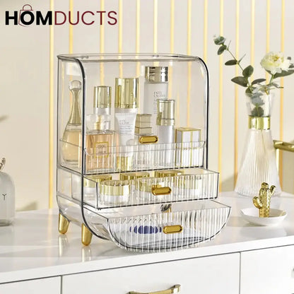 Desktop Transparent Cosmetic Storage Box
