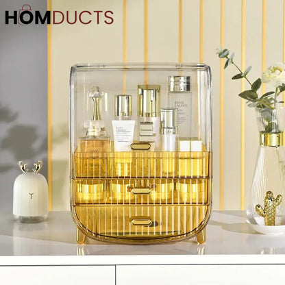 Desktop Transparent Cosmetic Storage Box