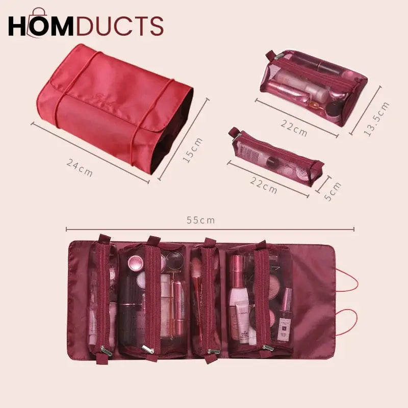 Detachable Travel Cosmetic Bag