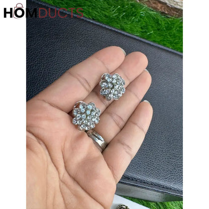 Diamond Cut Style Ear Piece