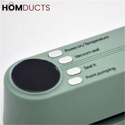 Digital Vacuum Sealer – Food Saver Machine with LED Display & Multi-Function Modes