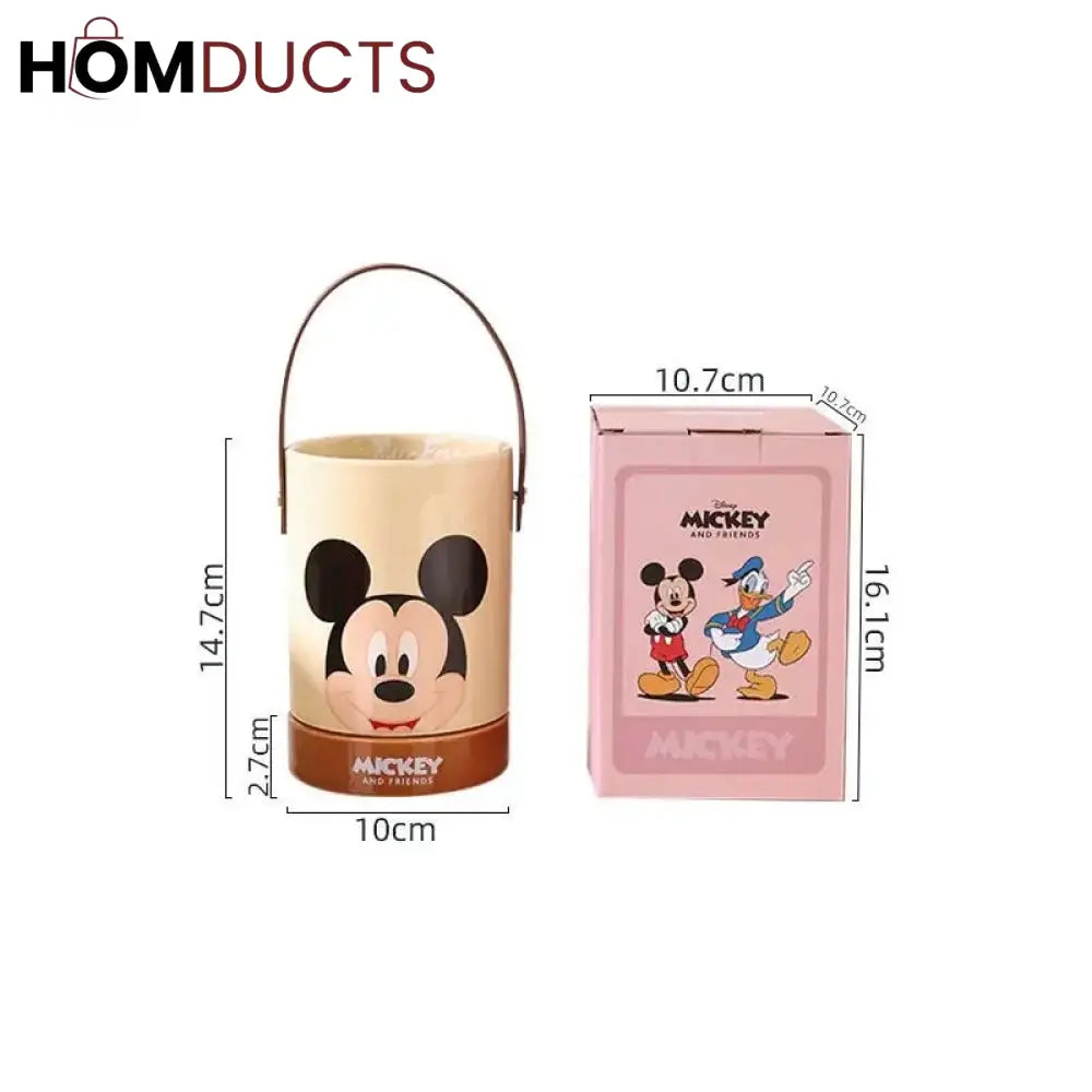 Disney Mickey & Friends Chopstick Holder - Ceramic Drain Bucket