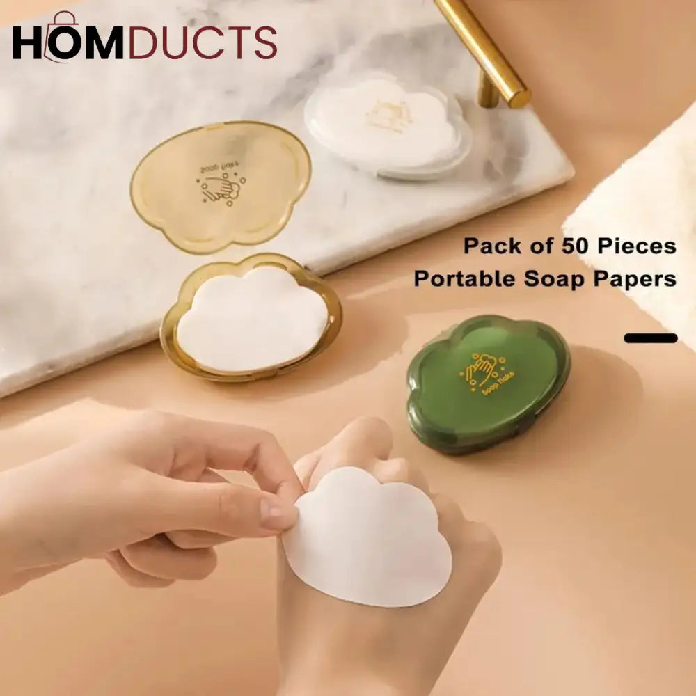 Disposable Travel Soap Sheets