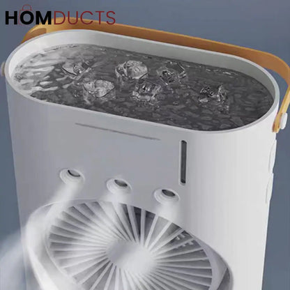 Double Headed Ice Mist Fan