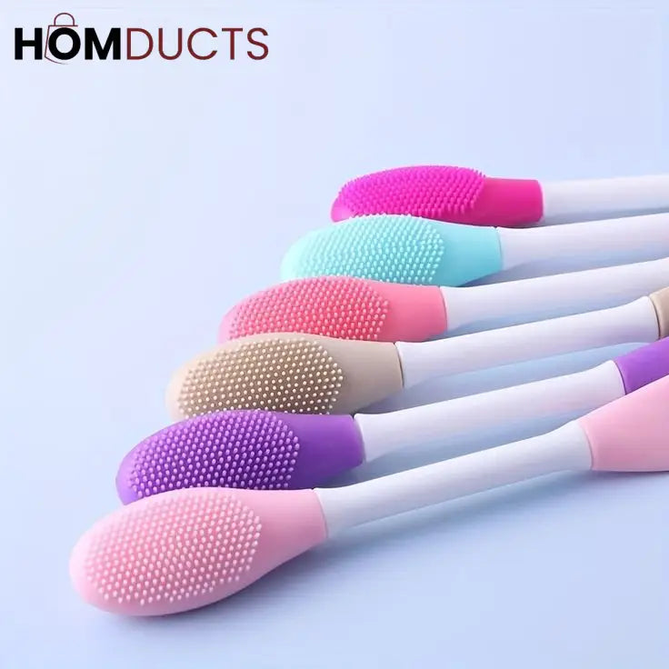 Double Headed Silicone Mask And Cleansing Brush