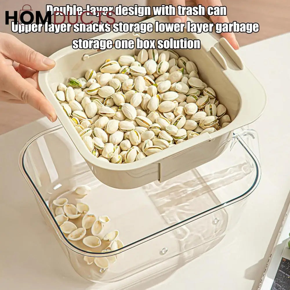 Double Layer Adjustable Strainer Basket