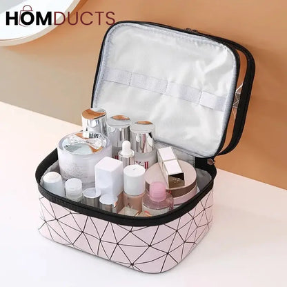 Double Layer Clear Makeup Bag