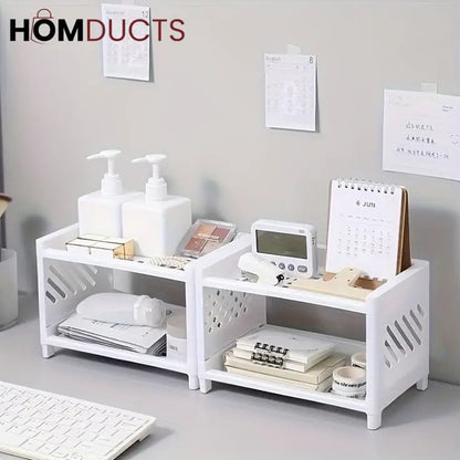 Double Layer Desktop Shelf