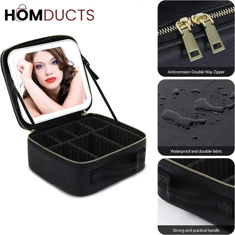 Double Layer Makeup Partition Box