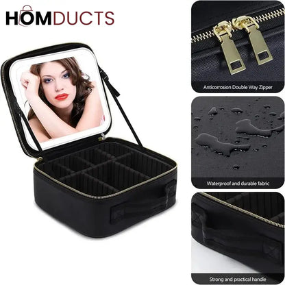 Double Layer Makeup Partition Box