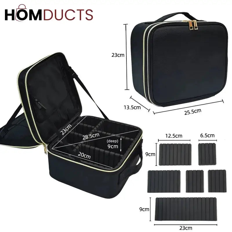 Double Layer Makeup Partition Box