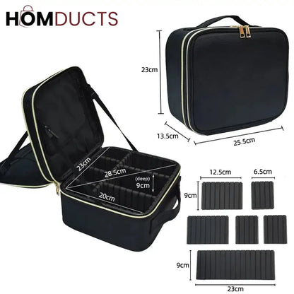 Double Layer Makeup Partition Box