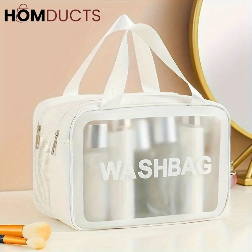 Double Layer Waterproof Travel Cosmetic Washbag Organizer