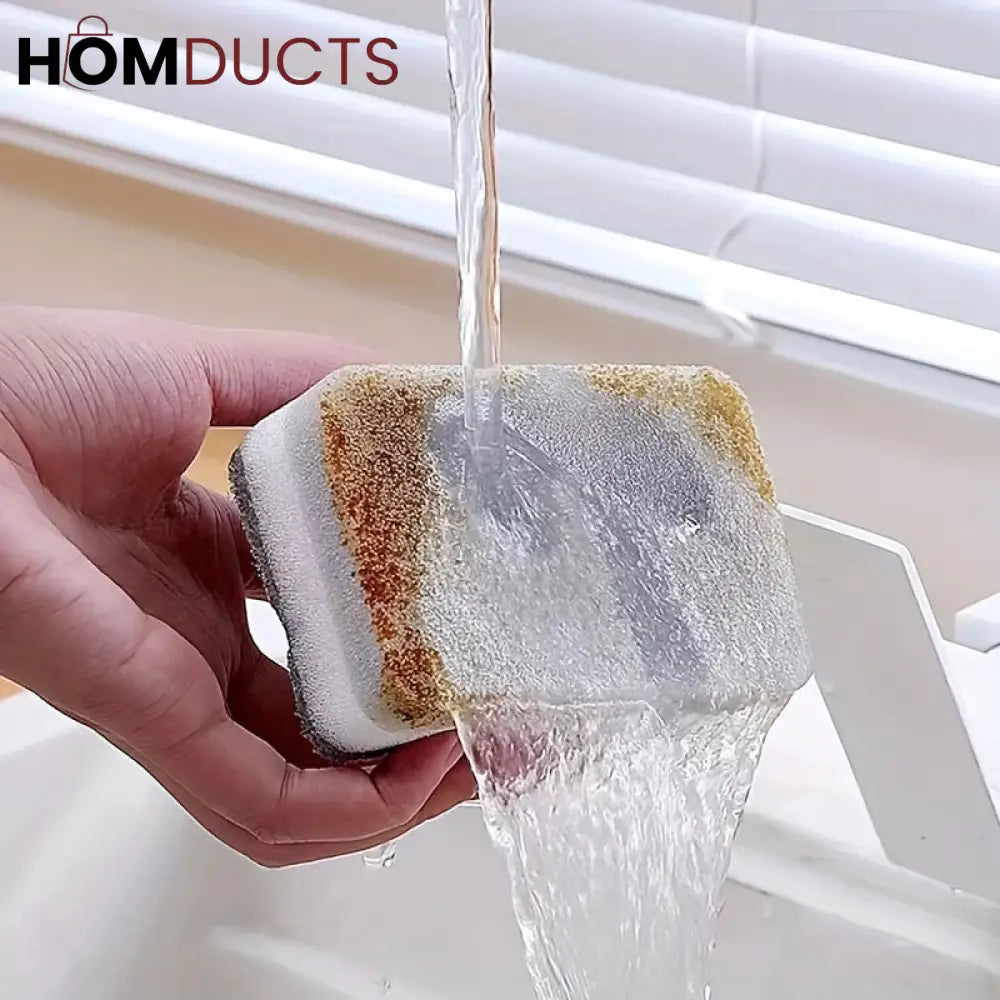 Double Sided Cleaning Dish Washing Sponge (3pcs)