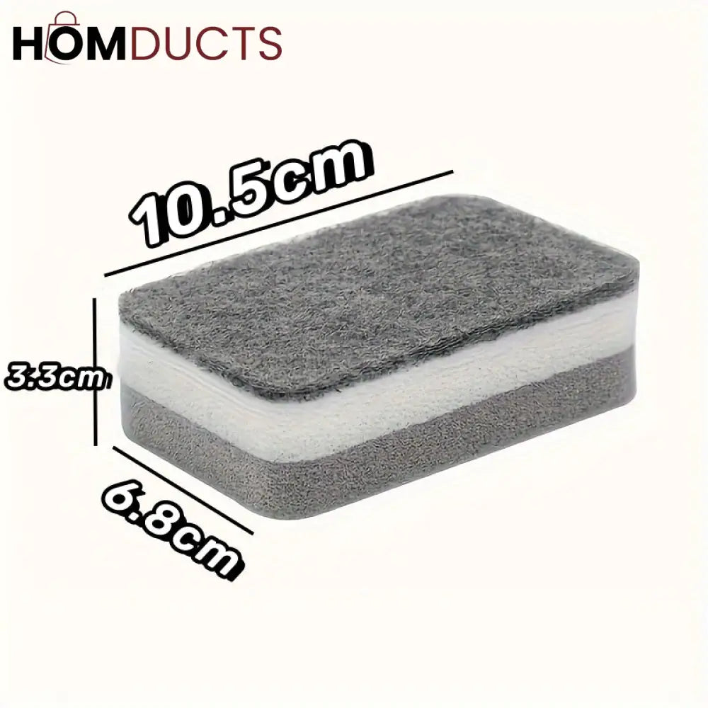 Double Sided Cleaning Dish Washing Sponge (3pcs)