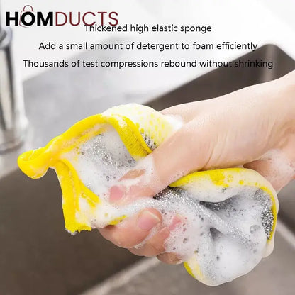 Double Sided Cleaning Sponge (pack of 4)