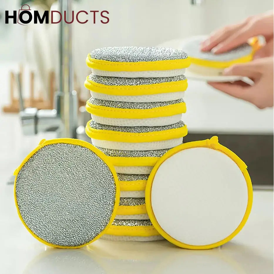 Double Sided Cleaning Sponge (pack of 4)
