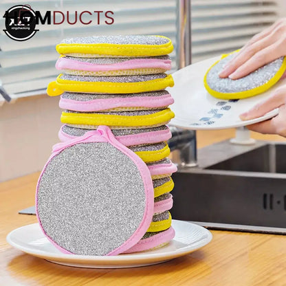 Double Sided Cleaning Sponge (pack of 4)