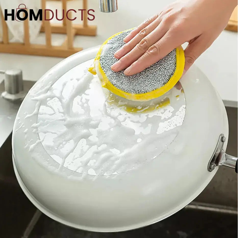 Double Sided Cleaning Sponge (pack of 4)