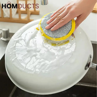 Double Sided Cleaning Sponge (pack of 4)