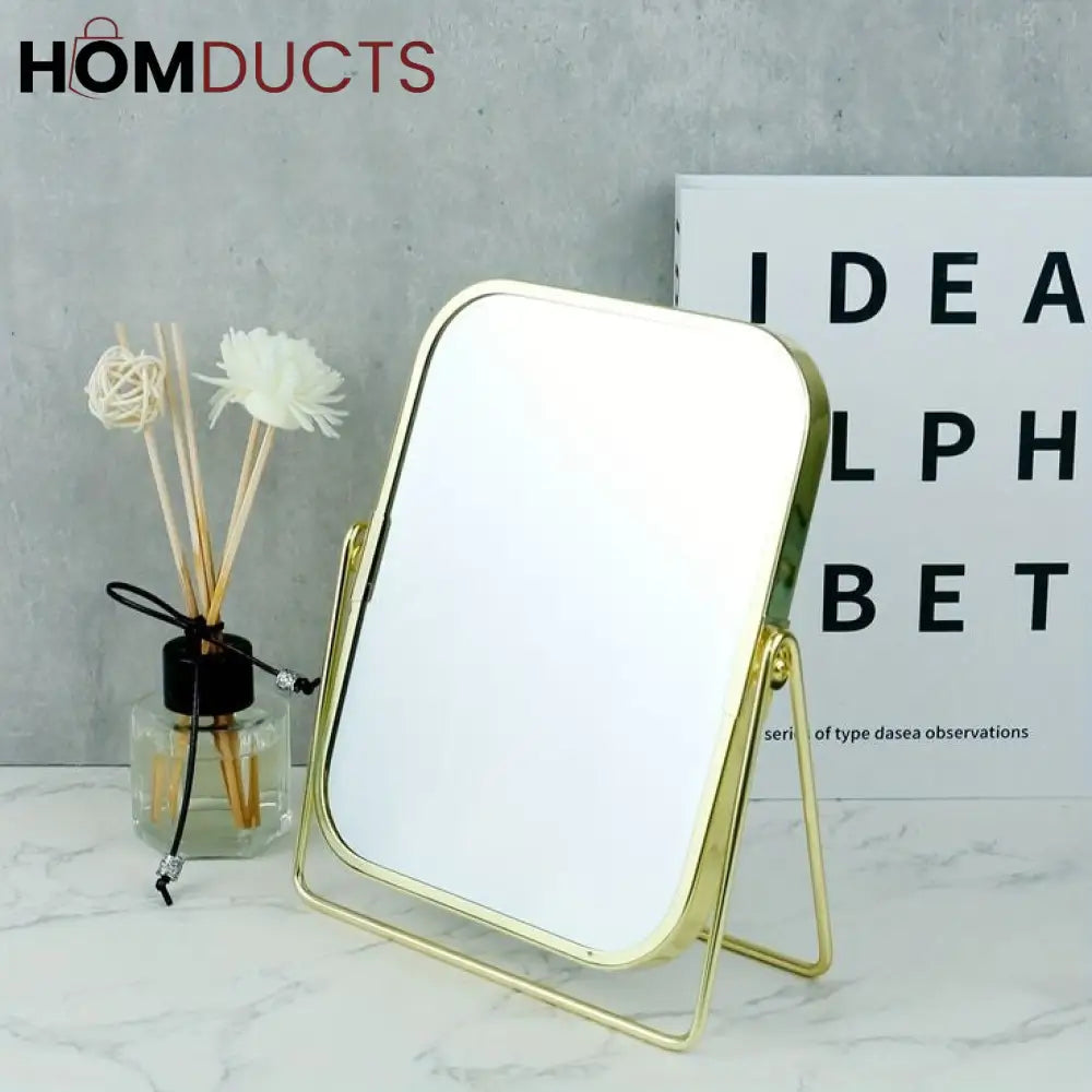 Double Sided Desktop Vanity Mirror