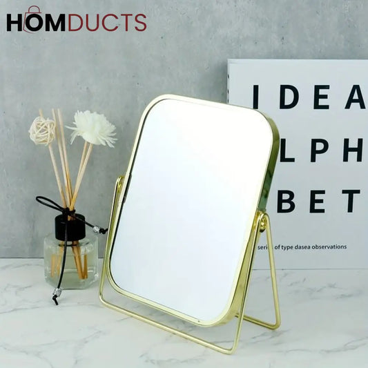 Double Sided Desktop Vanity Mirror