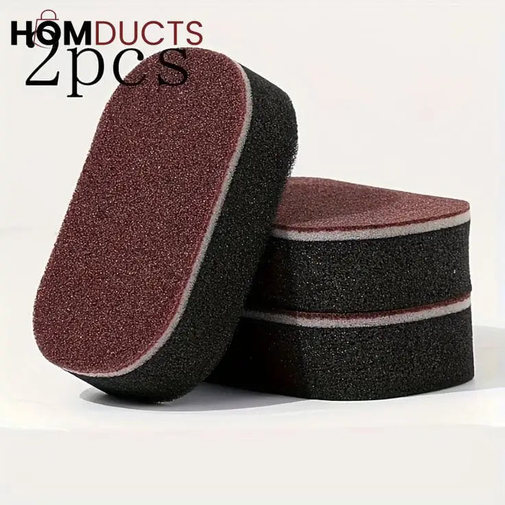 Double Sided Thickened Dishwashing Sponge (Pair)