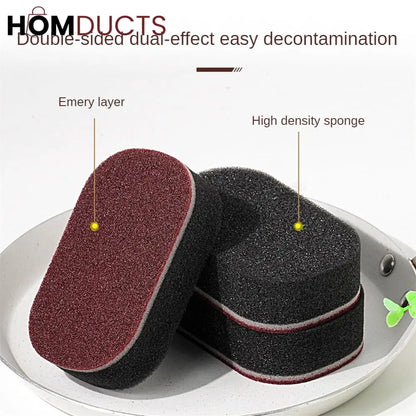 Double Sided Thickened Dishwashing Sponge (Pair)