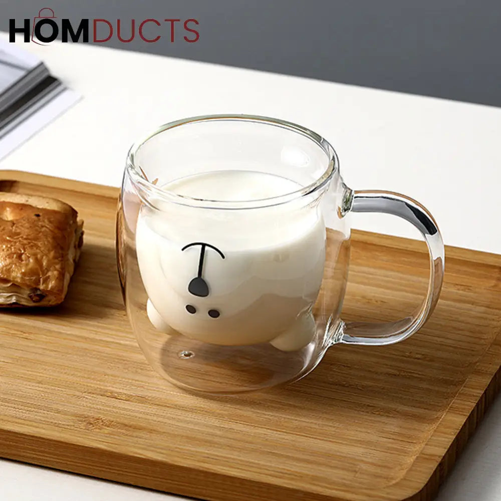 Double Wall Creative Bear Mug