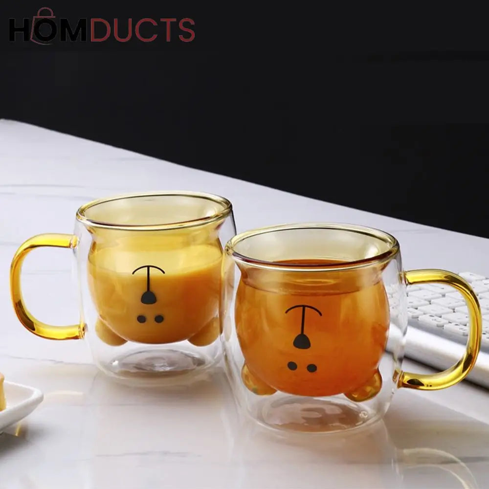 Double Wall Creative Bear Mug