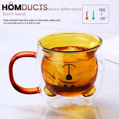 Double Wall Creative Bear Mug