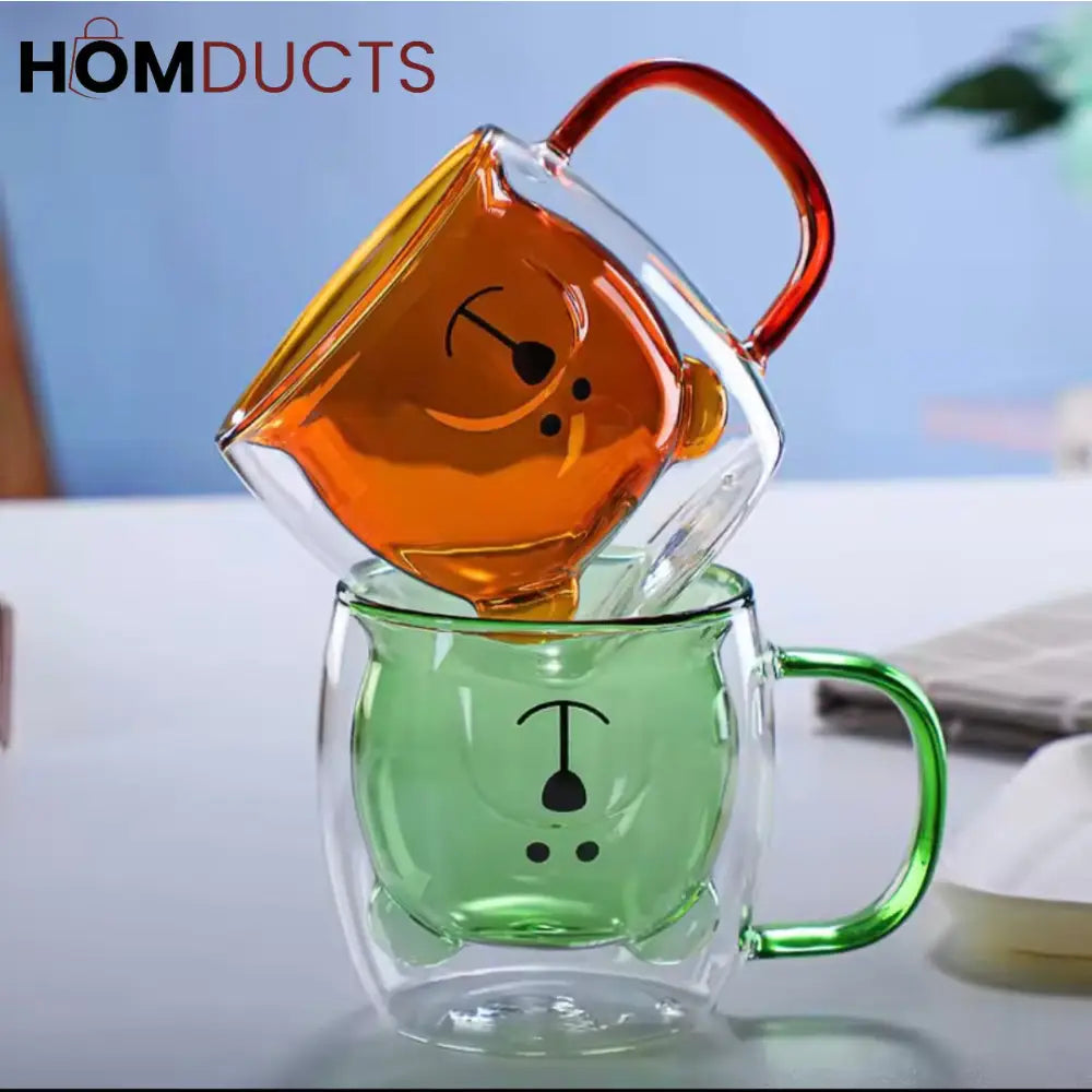 Double Wall Creative Bear Mug